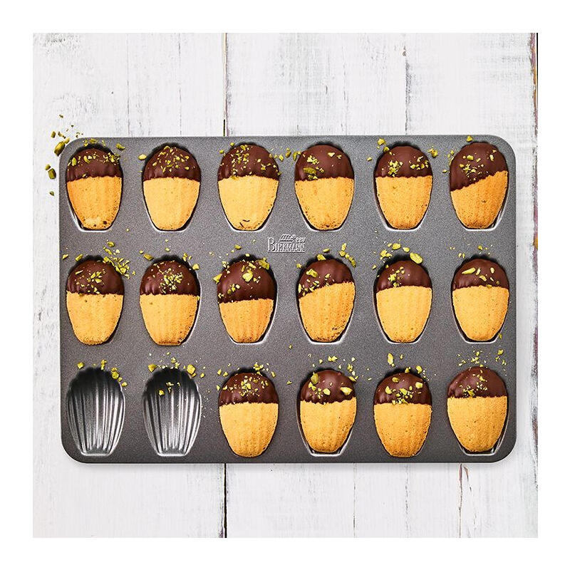Birkmann Easy Baking, Bärentatzen-/Madeleine Blech Para 18 Piezas