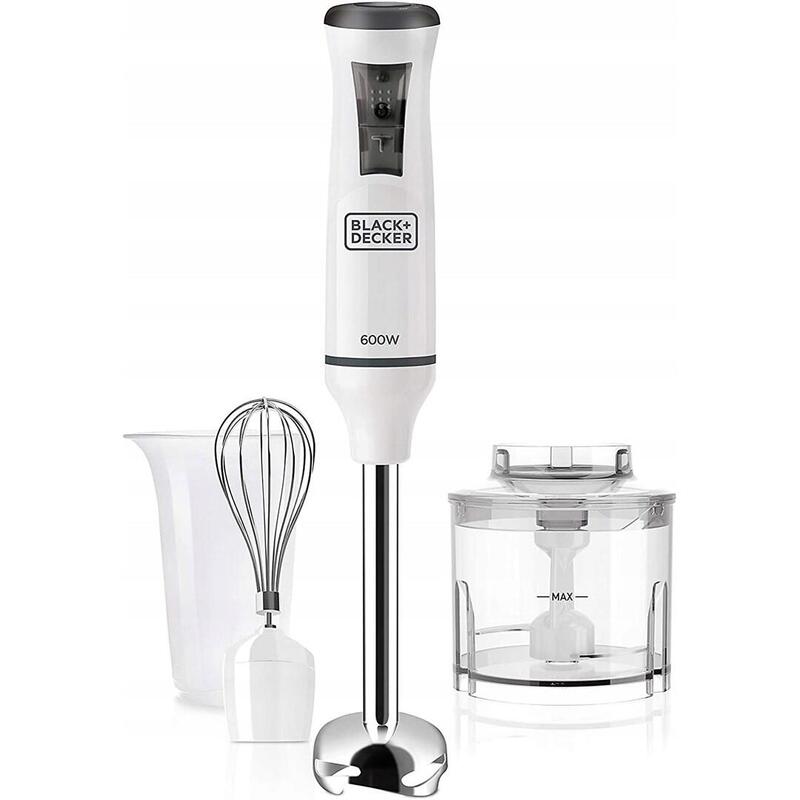 Black & Decker Bxhb600e Stabmixer 600w Weiá