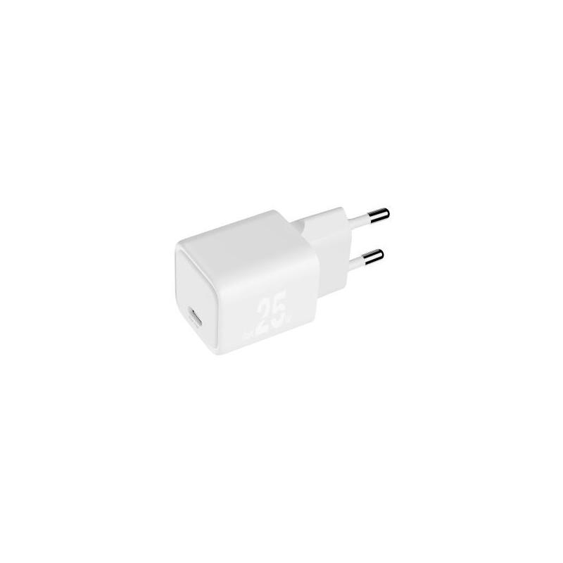 Blackbyte By Pedro Buerbaum Cargador Gan De 25w - 1xusb-C - Carga Rapida Pps - Blanco