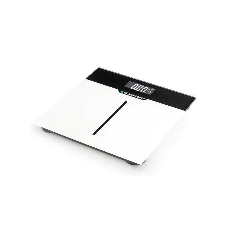 Blaupunkt Bascula Corporal - Capacidad 180kg - Pantalla Digital - Vidrio Templado - Encendido Y Apagado Automatico -