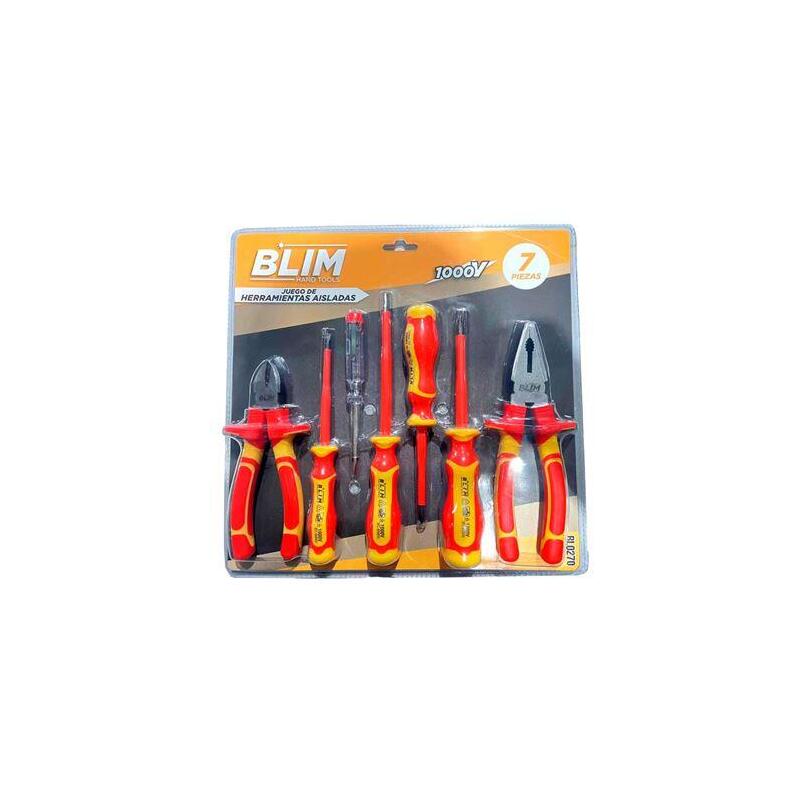 Blim Juego 7 Pcs Herramientas Aisladas - 1000v