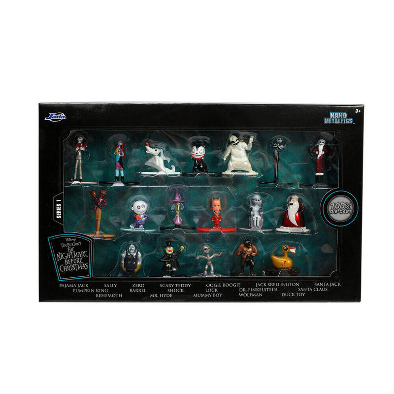 Blister 18 Figuras Metalfigs Pesadilla Antes De Navidad Disney 4cm