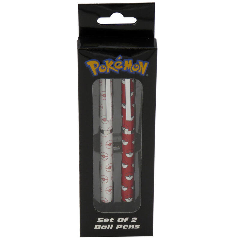 Blister 2 Boligrafos Pokeball Pokemon