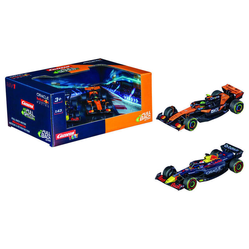 Blister 2 Coches F1 Twinpack Red Bull Pull Back