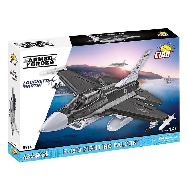 Bloques F-16d Fighting Falcon 436 Elementow