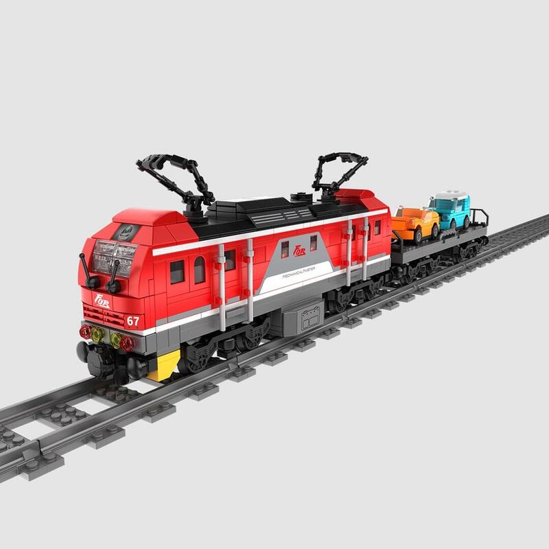 Bloques Image Master Rc Tren De Carga Usb 617 Piezas