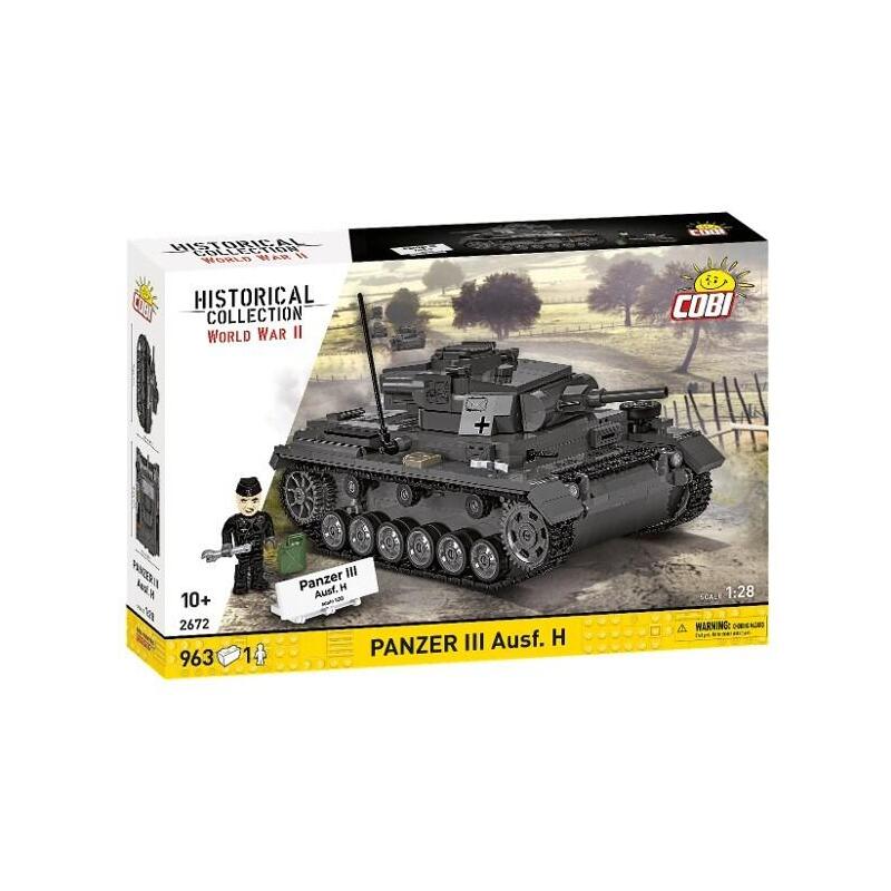 Bloques Panzer Iii Ausf.H 963 Elementy
