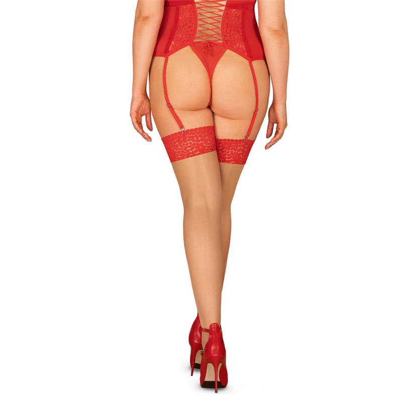 Obsessive - Blossmina Medias 4xl/5xl