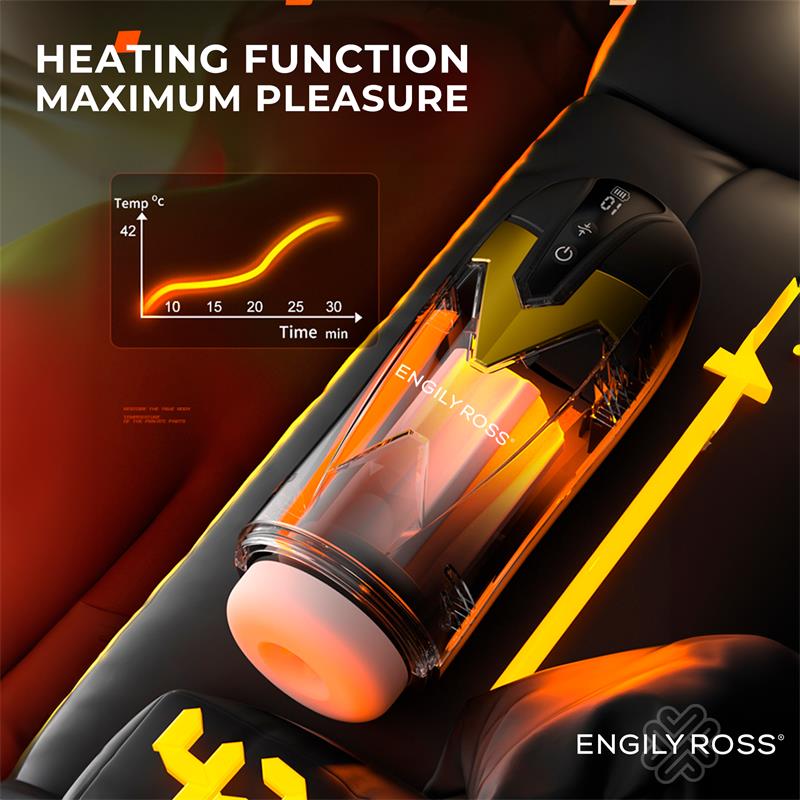 Bloster Masturbador Masculino Automático Con Thrusting