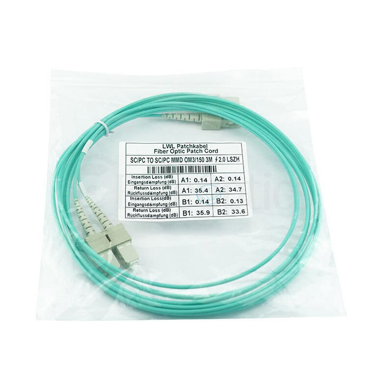Blueoptics Duplex Lwl Patchkabel Sc-Sc Om3 2 Meter Cable De Fibra Óptica E Infiniband 2 M Cian