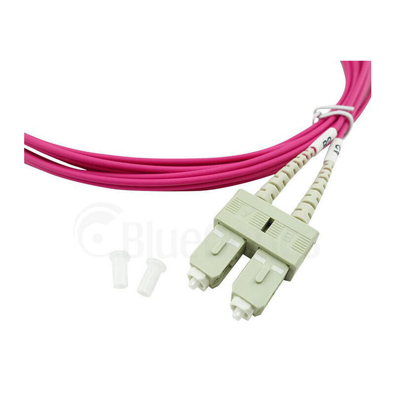 Blueoptics Sfp3132fu2mk Cable De Fibra Optica 2 M Lc Sc Om4 Rojo