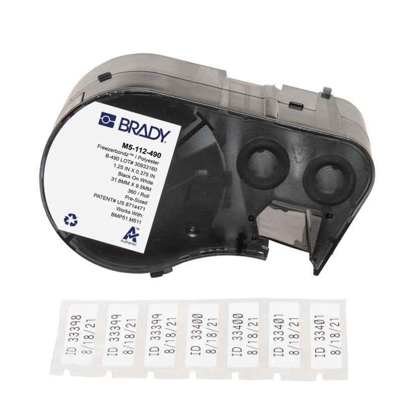 Bmp51/M511 Freezerbondz Label  Printer Labels