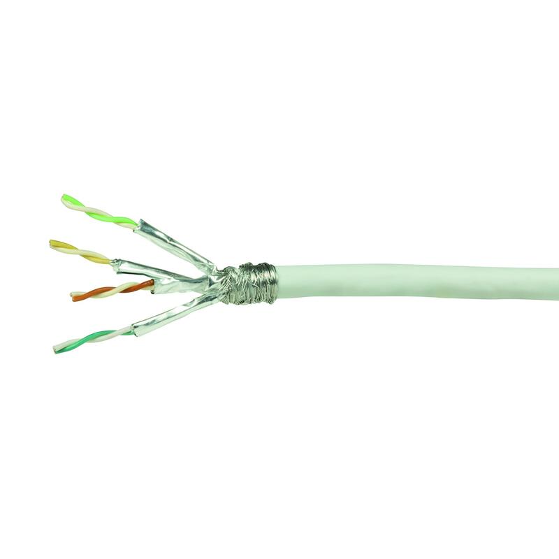 Bobina Cat 7a S-Ftp   25m Instalacion Amarillo Awg23 B2ca