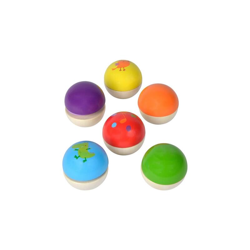 Bola Musical De Madera Eichhorn Con Sonido, Juguete Musical 6 Piezas 100003487