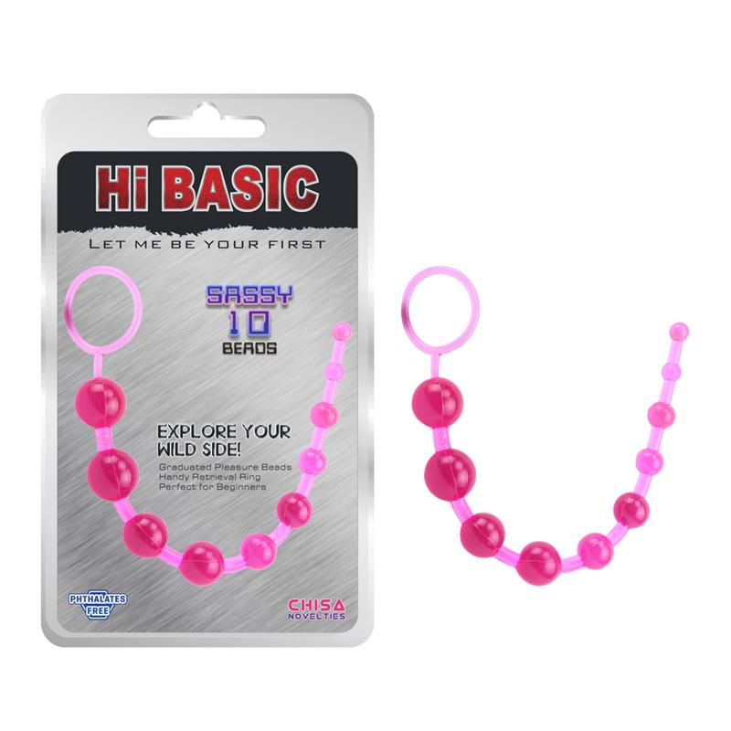 Cadena Anal Sassy 30 Cm Rosa