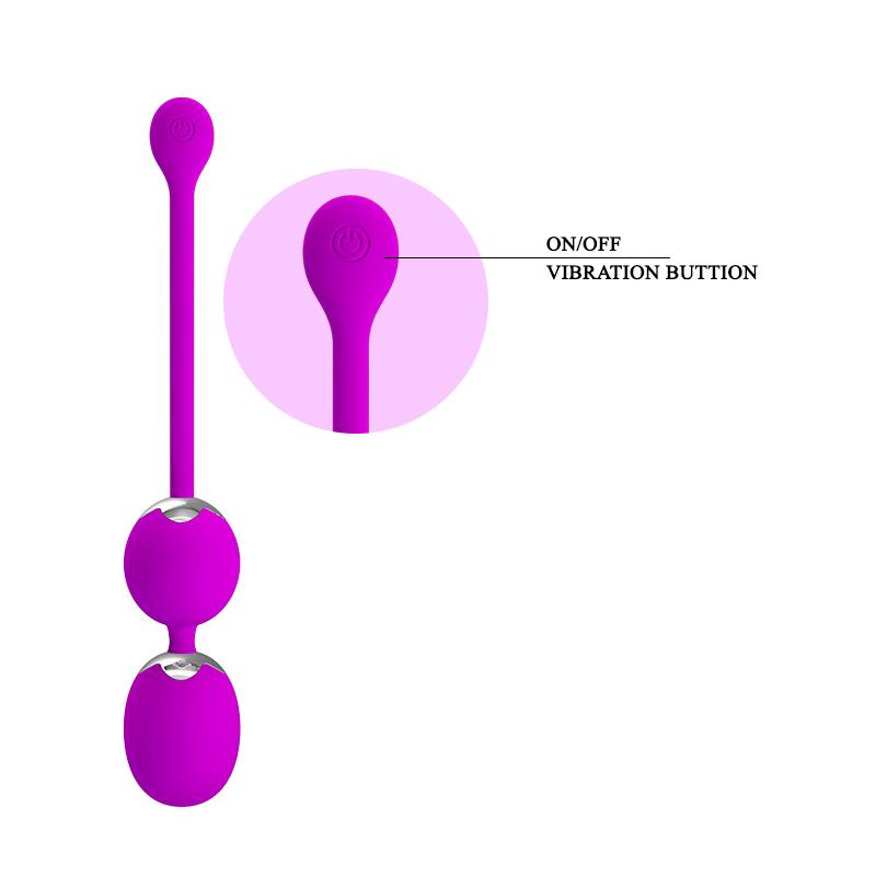 Bolas Vaginales Con Vibración Willie Clave 25