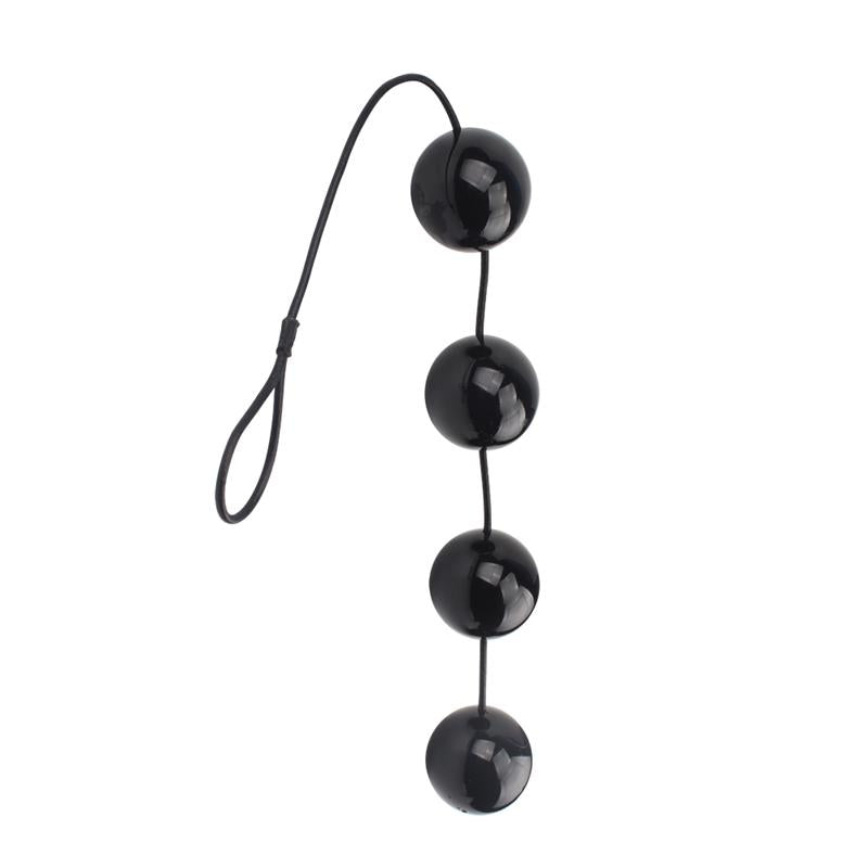 Bolas Vaginales Y Anales 65 X 6 Cm Negro