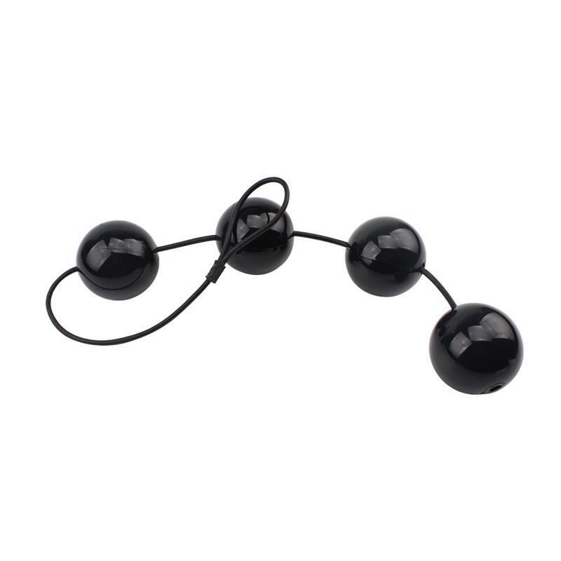 Bolas Vaginales Y Anales 65 X 6 Cm Negro