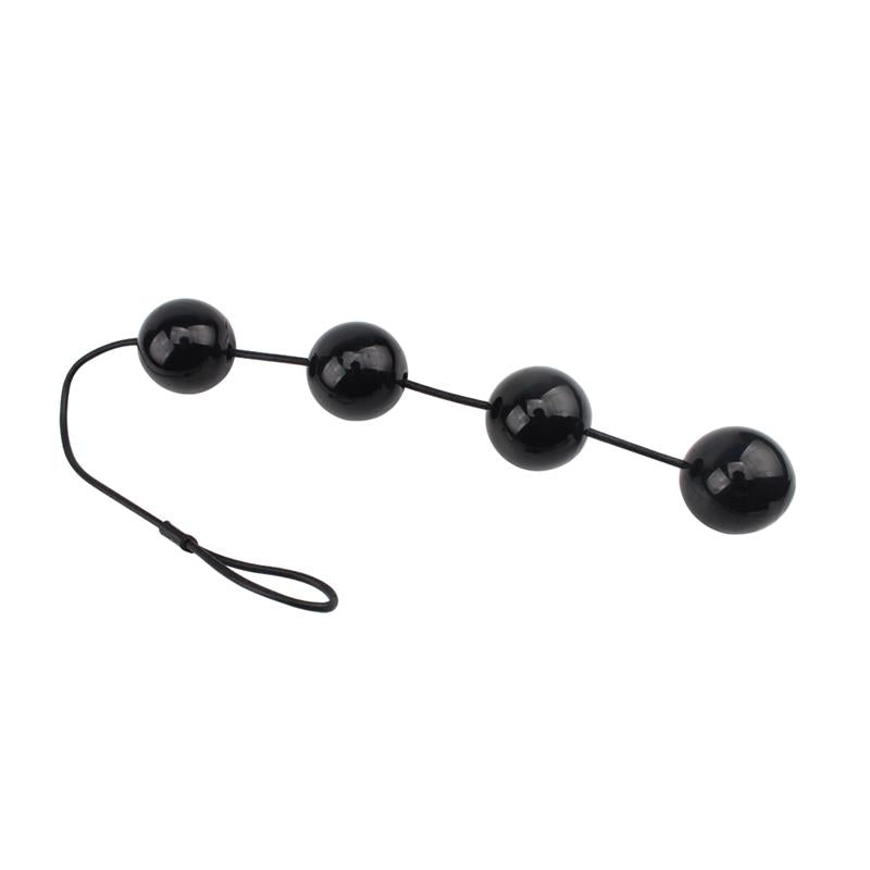 Bolas Vaginales Y Anales 65 X 6 Cm Negro