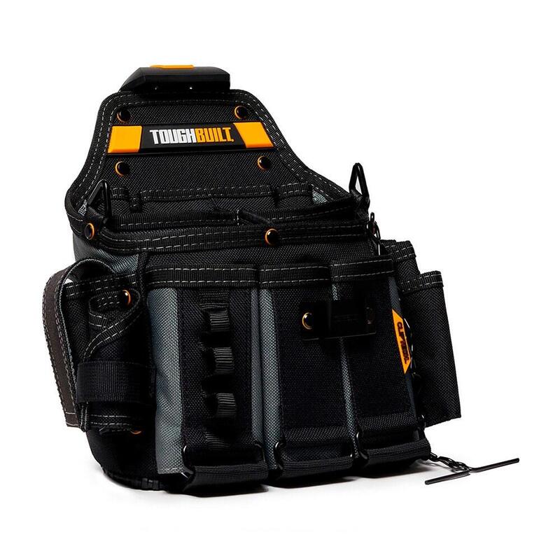 Bolsa Maestro Electricista Con Correa De Hombro Cliptech, 30 X 14 X 34 Cm