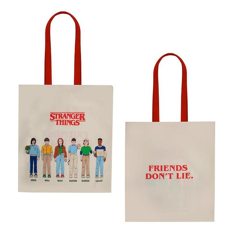 Bolsa Tela Stranger Things Friends Dont Lie