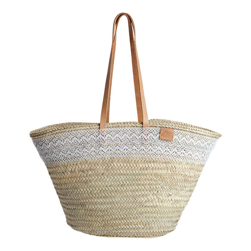 Bolso Cala De Palma Con Puntilla Y Asas Edm