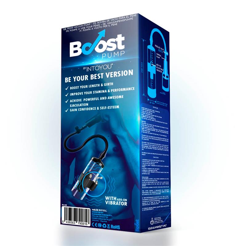 Bomba Manual Para El Pene Con Accesorio De Vibración Psx06