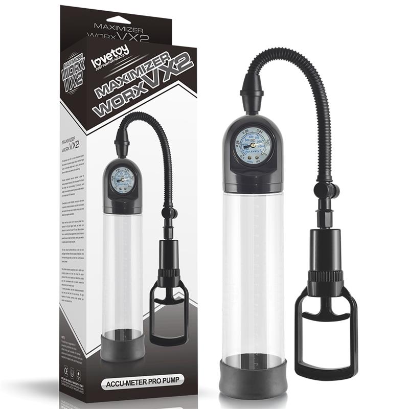 Bomba Para El Pene Con Válvula De Presión Maximizer Worx Vx2