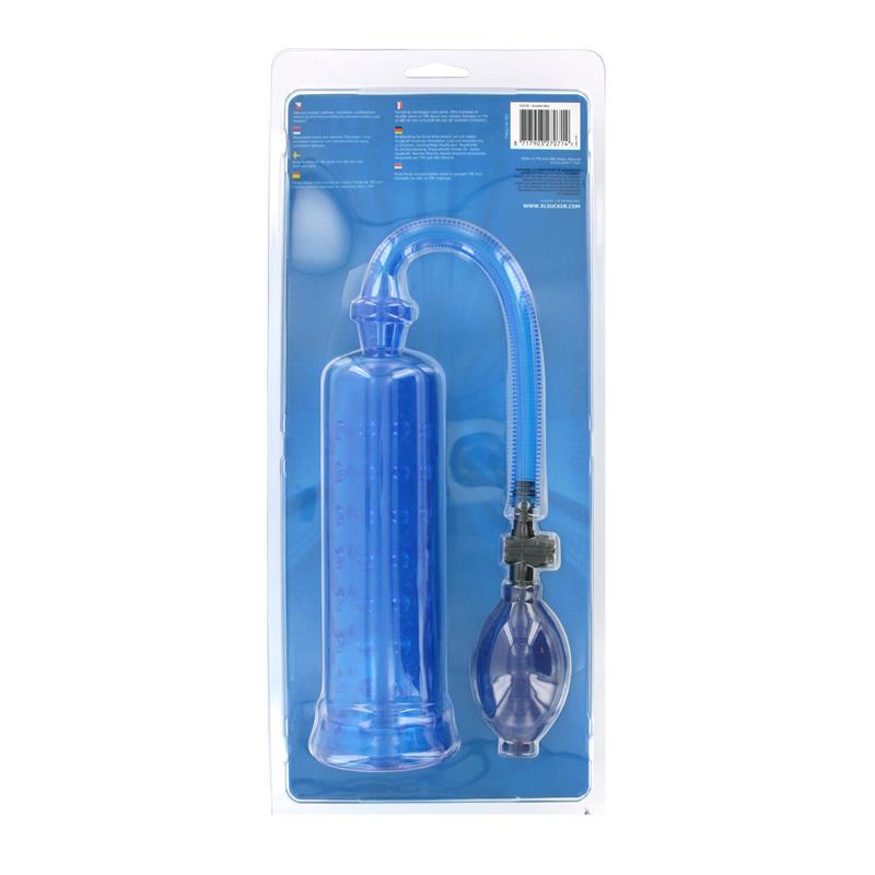 Xlsucker Bomba De Succión Para Pene Azul