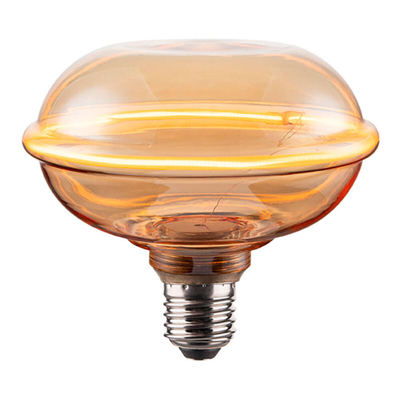 Bombilla Led Decorativa Ufo, E27, 4 W, 280 Lm, 1800 K, Luz Cálida, Ø130 X 121 Mm