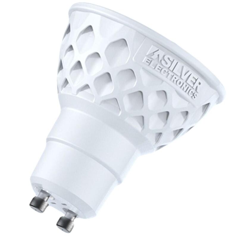 Bombilla Multi Led Silver Electronic Eco Dicroica 4w=40w -  Gu10 -  3.000k -  120 -  390lm -  Luz Calida -  A+