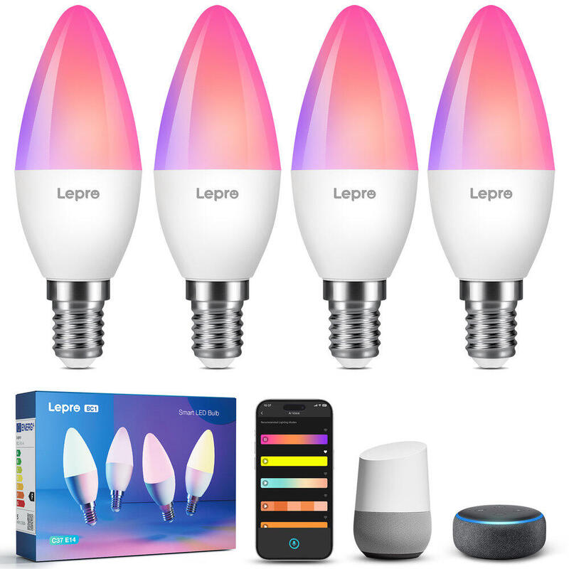 Bombilla Vela Led E14 Lepro Bc1-4 Ai
