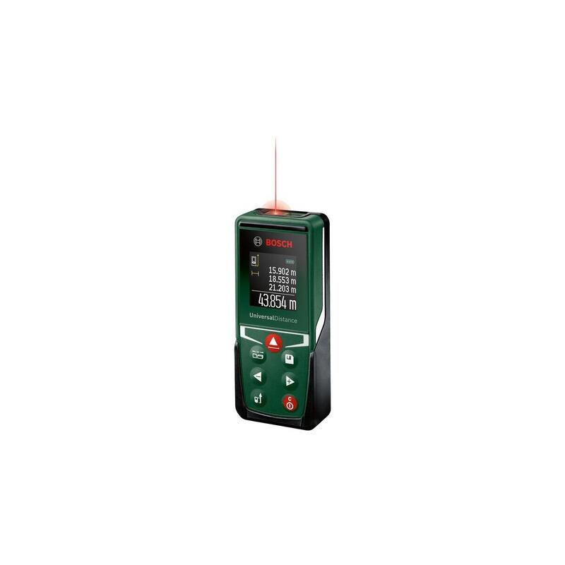 Bosch Bricolaje Y Jardín Telémetro Láser Universaldistance 50 Verde/Negro, Alcance 50m, Bolsa Protectora 603672801