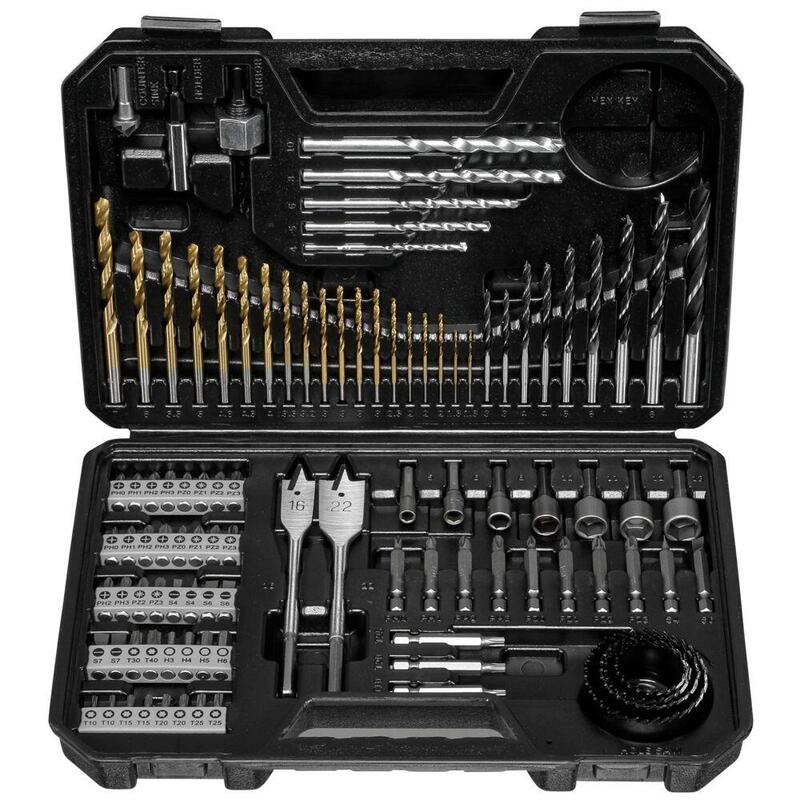 Bosch Juego De Taladro/Destornillador V-Line, 103 Piezas, Juego De Brocas Y Brocas 2607017367