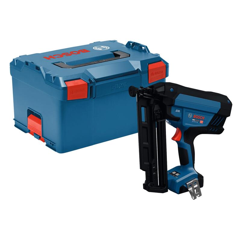 Bosch Powertools Batería-Holznagler Gnh 18v-64-3m Professional Solo, 18volt (Azul Negro, Sin Batería Ni Cargador, In L-Boxx) 0601482a01