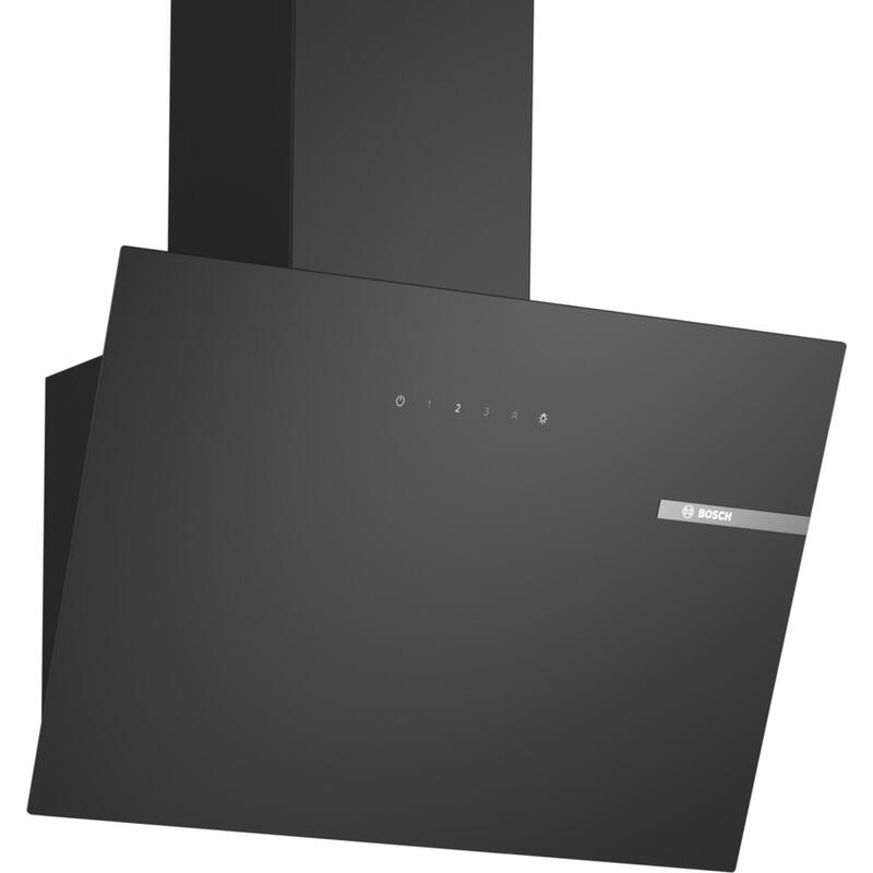 Bosch Serie 2 Dwk65dk60 Campana De Pared Negro 430 M³/H A