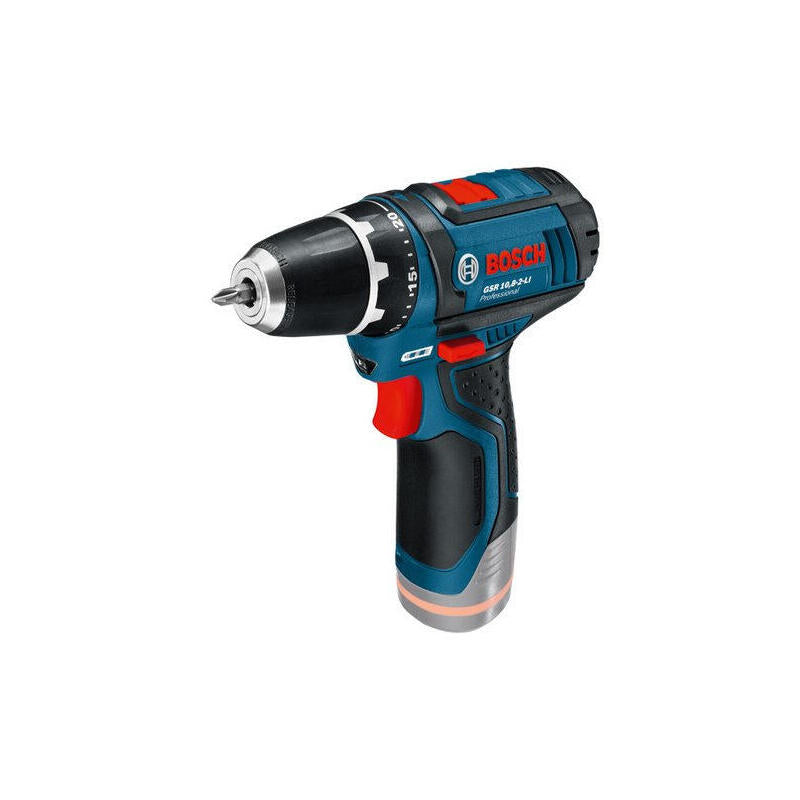 Bosch Taladro/Destornillador Inalámbrico Gsr 12v-15 Professional, 12 Voltios 601868109