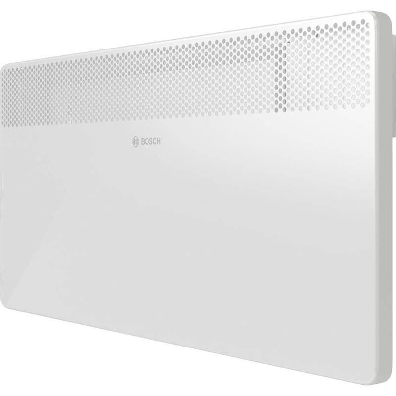 Bosch Thermotechnik Convector Eléctrico Heat Convector 4000-25, Para Aprox. 25 M² Con 2500 W, Incluye Regulador Electrónico, Indicador Led, Programa Semanal, 5 Años De Garantía Del Producto