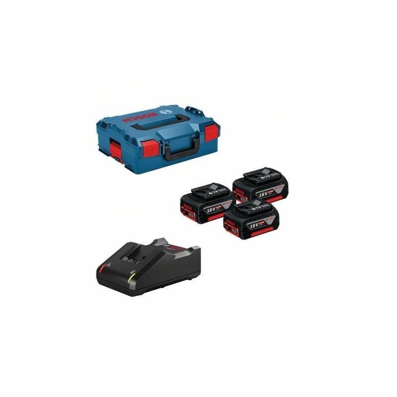 Bosch Zestaw Zasilajacy 18v Li-On 3x5,0ah + Lad.