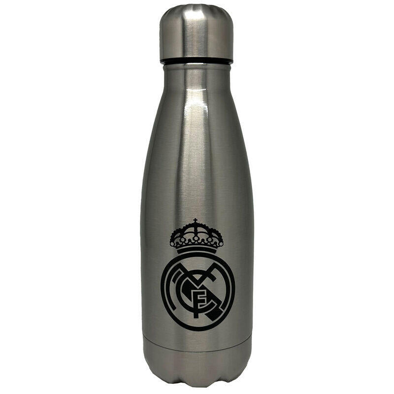 Botella Acero Inoxidable Real Madrid 550ml Gris