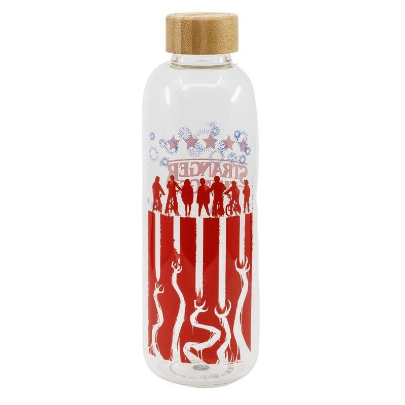 Botella De Cristal Grande Stranger Things