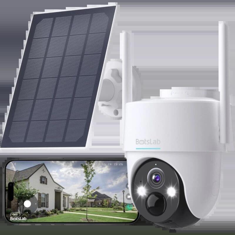 Botslab Pt W313 3mp Wifi Panel Solar