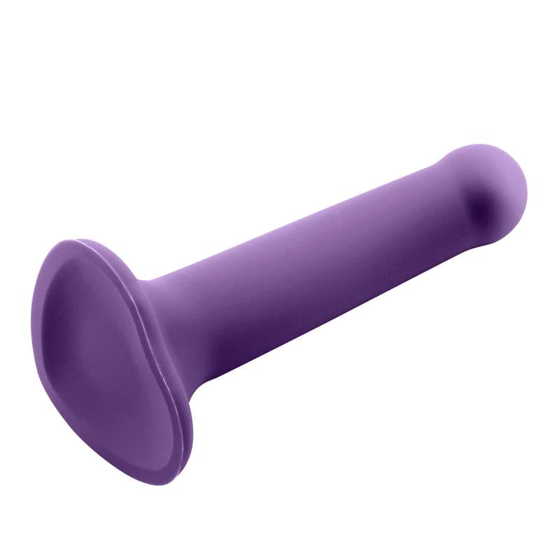 Dildo Bouncy Silicone Flexible Hiper Flexible 7.5 - 19 Cm Talla L Púrpura