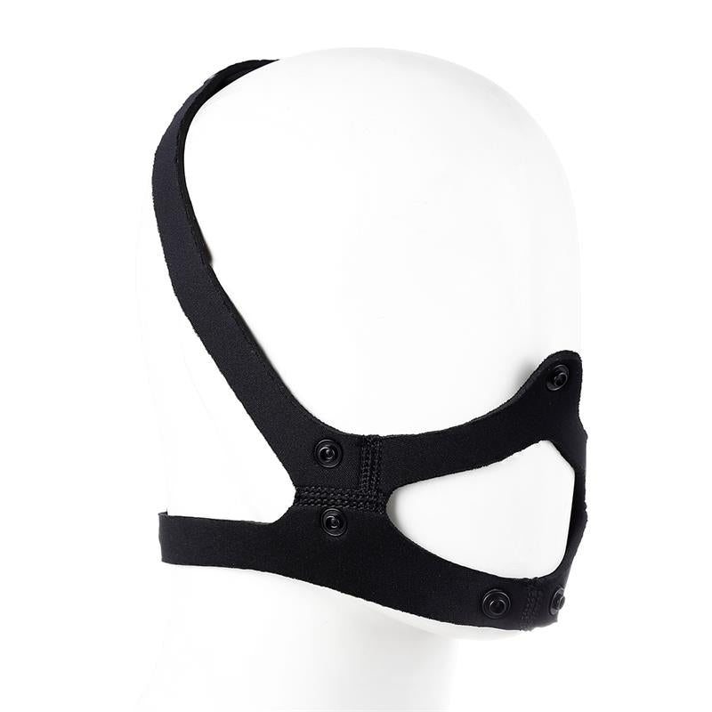 Bozal De Perro De Neopreno Desmontable Y Ajustable Rojo