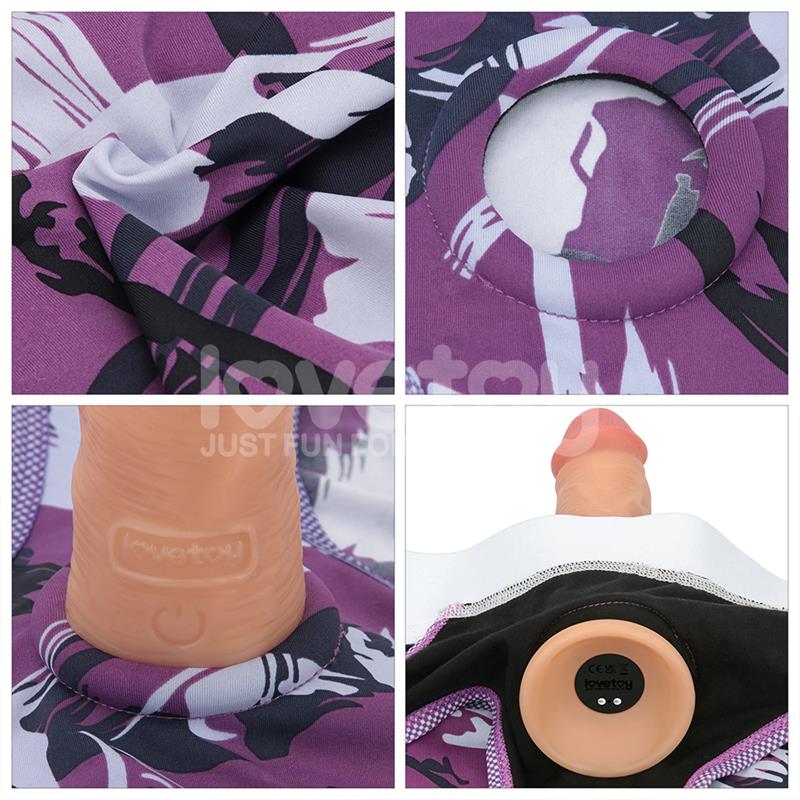 Braguitas-Arnés Violeta Talla (Interno):Xl-Xxl