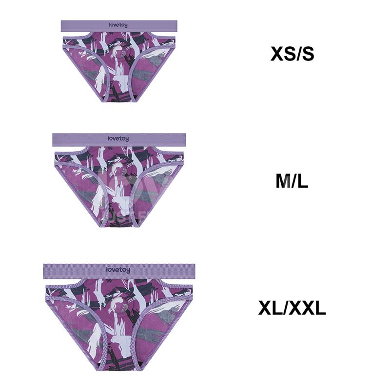 Braguitas-Arnés Violeta Talla (Interno):Xl-Xxl