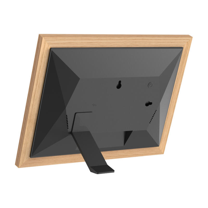 Braun Digiframe 10b Marco Fotográfico Digital Negro, Madera 25,6 Cm (10.1") Pantalla Táctil Wifi