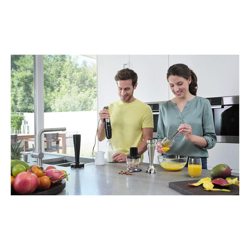 Braun Multiquick 9 Mq 9147x 0,6 L Batidora De Inmersión 1200 W Negro, Acero Inoxidable