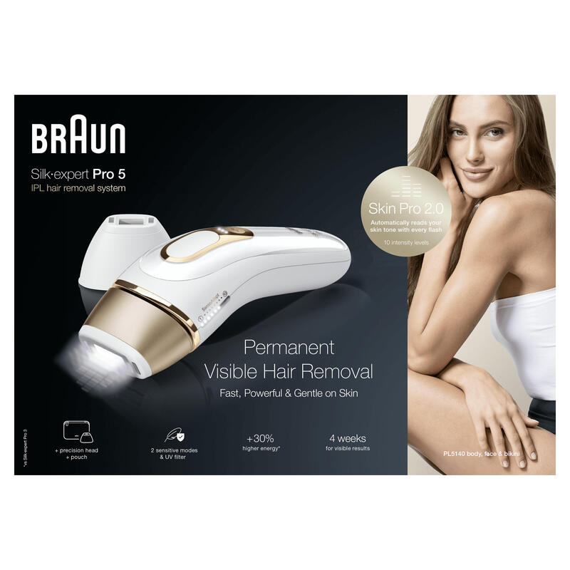 Braun Silk-Expert Pro 5 Depiladora Ipl Pl5140