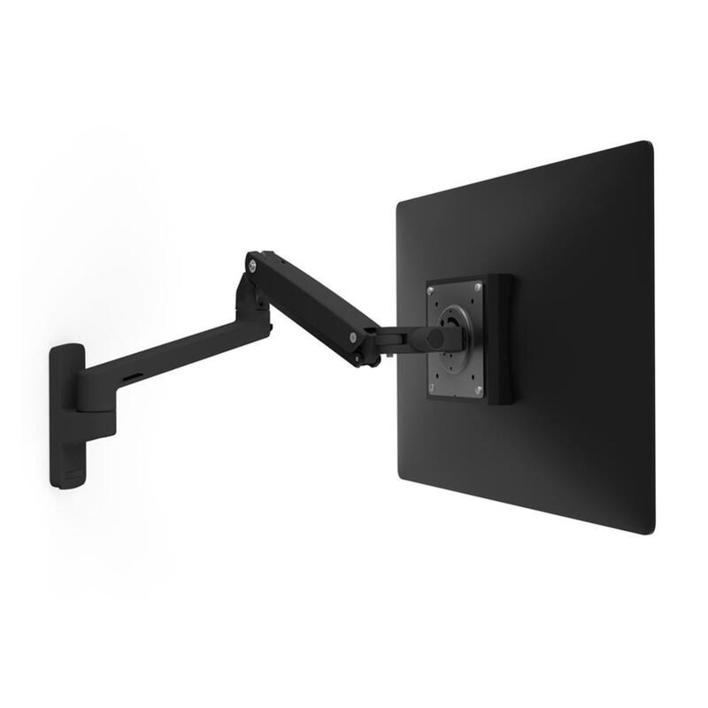 Brazo Para Monitor Ergotron Mxv  De Pared, Soporte Para Monitor Negro